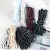 Cinta de Cordón para Zapatos Kurojin de Poliéster Semircircular de Dos Colores 0.6 cm Adecuada para Zapatos Chunky, Tenis y Zapatos de Skate Venta al por Mayor Transfronteriza