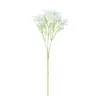 Simulación de Amazon gypsophila decoración de boda ramo de mano tacto goma suave gypsophila trigémina simulación de plástico