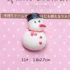 Fornecimento direto da fábrica de resina acessórios para árvore de Natal DIY boneco de neve de Natal acessórios de resina caso do telefone móvel diy