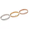 Pulsera de Diamante de Circonita de Doble Fila Super Brillante Nueva Coreana con un Solo Diamante en Oro Rosa Pulsera de Acero de Titanio Personalizada de Moda Joyería para Mujer