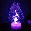 Iluminación para Dormitorio en Casa Luz Nocturna LED Hatsune Future Adornos de Escritorio Ambiente Nocturno Luz Decorativa Romántica de Noche
