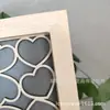 Corazón de Madera Forma de Estrella de Madera Creativa Tarro de Recompensas Tarro de Deseos para Niños con Soporte Tarro de Recompensas de Puntos de Aprendizaje de Autodisciplina