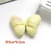 Accesorios de Lazo Rellenos de Algodón de Colores Dulces, Tela Bordada Colorida, Accesorios para el Cabello de Niñas, Cajas de Regalo para Ropa, Accesorios, Accesorios para Ropa