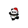 Broche navideño insignia de aleación caricatura lindo Papá Noel Feliz Navidad vacaciones decoración de mochila escolar
