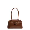 Bolsas de Designer de Nicho para Mulheres, Grande Capacidade, Nova Bolsa de Ombro e Axila Vintage Outono/Inverno 2025, Bolsa para Trabalho e Deslocamento