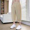 Dropshipping 2025 Estilo de Verano Pantalones Casuales Juveniles Moda Tendencia para Hombre Transpirable Ancho