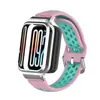 Adequado para Pulseira Xiaomi Mi Band 9 Pro, Pulseira de Silicone Respirável Perfurada Xiaomi 8 Pro, Pulseira de Relógio Redmi Watch 5