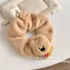 Ligas para el Cabello de Oso de Dibujos Animados para Otoño e Invierno, Lindos Accesorios para el Cabello, Ligas con Moño, Ligas para el Cabello con Moño de Gato, Bandas Elásticas para el Cabello