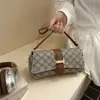 Bolso Cruzado de Hombro Único con Estampado Texturizado Patchwork Verano 2026 Moda Nueva Tendencia Simple Elegante Casual