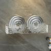 Estante de Almacenamiento Triangular Baño Inodoro Inodoro Inodoro Lavabo Colgante de Pared Pared Gel de Ducha Cosméticos Almacenamiento Sin Perforaciones