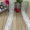 Accesorios de Encaje DIY Encaje Elástico de Fujian En Stock Suministro 3032 # Ancho 3.5cm
