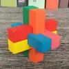 Cerradura Kong Ming para adultos y niños, desbloqueo de inteligencia, desmontaje creativo, juguete de madera, regalo, cerradura Luban, lote mixto