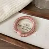 Nuevo Scrunchie de Intestino Delgado de Gama Alta Hecho a Mano Cuerda Simple para el Cabello Scrunchie de Color Sólido Elegante Banda Elástica Versátil para Cola de Caballo Plisada