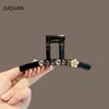 2026 Nuevo Estilo Pinza para el Cabello de Lujo con Pedrería Perlas y Lazo para Recogido en la Parte Trasera de la Cabeza, Pinza de Tiburón Accesorio para el Cabello para Verano
