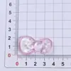 Acessórios de Gato Kt com Laço de Gelatina Acrílica Transparente Fofo Médio Material para Headdress DIY Manual Adesivo para Capa de Celular