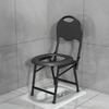 Silla de Inodoro Personalizada de Acero al Carbono para Mujeres Embarazadas y Ancianos, Silla de Inodoro, Silla de Baño, Hecha de Acero al Carbono