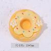 Bonita serie de dibujos animados de donuts, crema de pegamento para bricolaje, funda para teléfono, diadema, accesorios para el cabello, pegatinas para tazas de agua, accesorios de resina Goka