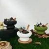 Difusor de Aromaterapia Sem Chama Pote de Armazenamento de Pedra de Cristal Óleo Essencial de Fragrância Aroma Duradouro Desmagnetização Doméstica Ornamento de Flores Secas