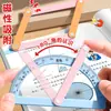 Demostrador Geométrico Magnético, Material Didáctico de Matemáticas de Primer Semestre de Cuarto Grado, Cuadriláteros Paralelos, Triángulos, Polígonos, Ángulos Móviles