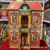 Productos de Papel Sacrificial Plegable Construcción de Papel Casa de Papel de Atar Paraíso de Dos Pisos Construcción de Papel Papel Vivo de Atar Yunyang Suministros Funerarios al por Mayor