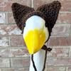 Exportación de Tiktok Transfronterizo Nuevo Producto Tejido Puro Hecho a Mano Halloween Navidad Porche Ganso Grande Pastoral Ropa para Mascotas
