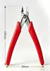 Alicates de corte diagonales de acero inoxidable de 5 pulgadas, cortadores de alambre de precisión, pinzas para cortar componentes electrónicos, pinzas de corte para modelismo DIY, en stock para venta al por mayor