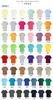 Camiseta de Algodón Puro Logotipo Personalizado Ropa de Trabajo Estampada Ropa de Fábrica Cuello Redondo Manga Corta Ropa para Construcción de Grupo Camiseta Publicitaria Camiseta Ropa de Clase