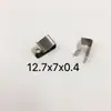 Clip de acero inoxidable en forma de U para radiador de 2-3 filas Hebilla de acero al manganeso templado Clip de acero al manganeso de alta elasticidad