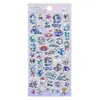 Pegatinas de animales lindos tipo caramelo de cristal, 3D en relieve, hechas a mano, educativas, para niños, adecuadas para álbumes de recortes y fundas de teléfono