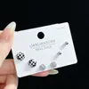 SLBABY exquisitos aretes pequeños con incrustaciones de diamantes, tres pares, aguja de plata s925, elegantes, simples, aretes múltiples