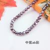 Accesorios de Joyería DIY Cuentas Hechas a Mano Cuentas Sueltas Pulsera Collar Cuentas Espaciadoras Material Cuentas de Fútbol de Vidrio de 32 Facetas Joyería