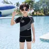 Liquidación de Trajes de Baño para Niños Trajes de Baño para Niños Trajes de Baño de una Pieza y Dos Piezas para Niños Bañadores de Doble Capa Rebaja de Verano