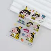 Sky Seleciona uma Variedade de Adesivos de Gelatina do Desenho Animado Crayon Shin-Chan, Adesivos Decorativos Divertidos para Celular, Tablet, Copo de Água, DIY