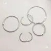 Anillo de encuadernación de hojas sueltas círculo cortina apertura de libro anillo circular anillo para tarjetas anillo de encuadernación anillo para libro anillo de círculo hebilla de círculo anillo de hierro círculo de hierro anillo móvil