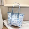 Bolsa Tote para Mujer, Gran Capacidad, Estilo Fresco, Estampado de Graffiti, Adecuada para Viajar al Trabajo y la Escuela, Bolsa Grande con un Diseño Elegante, Bolso de Mano y Bolso de Hombro, Moderno