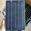 Panel Solar Nuevo de 12V 6W Panel Fotovoltaico DIY para Carga de Teléfono Móvil Panel Solar para Bicicleta Compartida al Aire Libre