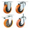 Rodízio Industrial de 3/4/5 Polegadas Roda Universal Freio Universal Carrinho para Malas de Voo Roda para Máquina de Máscaras Ar Condicionado