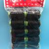 Linha de costura para uso doméstico, rolo pequeno, linha de poliéster de cor sólida, preta e branca, pacote com 10 linhas de costura manual para uso doméstico, presente