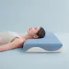 Almohada de Espuma Viscoelástica Cloud Zero-Pressure Sueño Profundo Rebote Lento Protección del Cuello para una Persona Almohada Especial para Adultos Núcleo de Almohada de Hotel