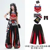 Ropa de jazz para niñas, conjunto de actuación de jazz moderno y genial para niños, atuendo genial y elegante para niños, disfraz de actuación de street dance