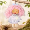 Muñeca de nuez, lindo juguete colgante, kit hecho a mano, kit de material de muñeca de vaina, accesorios para colgar en bolsa, venta al por mayor