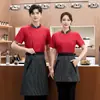 Ropa de Trabajo de Chef Estilo Nuevo Manga Corta Restaurante Restaurante Occidental Hotel Cocina Ropa de Chef Estilo Hombre