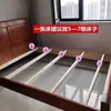 Marco de cama de madera de pino viga de cama travesaño de mesita de noche madera maciza 1.8 metros 1.5 metros armazón de quilla de cama soporte de tablero de cama travesaño madera cuadrada