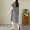 Vestido Cárdigan de Punto Largo a Cuadros Artístico Retro con Bloques de Color, Delgado, Holgado, Moda Verano 2026 para Mujer