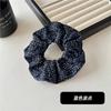Elástico de Cabelo de Renda com Bolinhas Estilo Coreano para Mulheres, Novo Modelo Verão 2026, Faixa de Cabelo de Cetim de Alta Qualidade