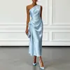 Outono de 2026 Nova Roupa Feminina Europeia e Americana Transfronteiriça Elegante Vestido de Alta Qualidade Estilo Socialite de Luxo Leve Vestido para Mulheres