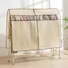 Funda para perchero de ropa cubierta para ropa de hogar cubierta universal tela cubierta con cremallera perchero de alta calidad para ropa y sombreros funda para polvo