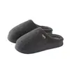 Nuevas Zapatillas Cálidas de Moda y Sencillas para Mujer para Parejas, Zapatillas de Algodón Cómodas, Silenciosas y Antideslizantes para Interior de Invierno para Hombres