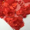 Todo hecho a mano tridimensional DIY posicionamiento de cuentas de grapa bordado en tela punto de malla tela de bordado láser
