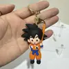 Dragon Ball Rey Mono Super Saiyan Llavero Muñeco Estéreo Colgante Accesorios Hechos a Mano Llavero Pequeño Regalo